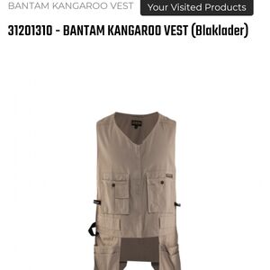 Blaklader Beige Utility Vest